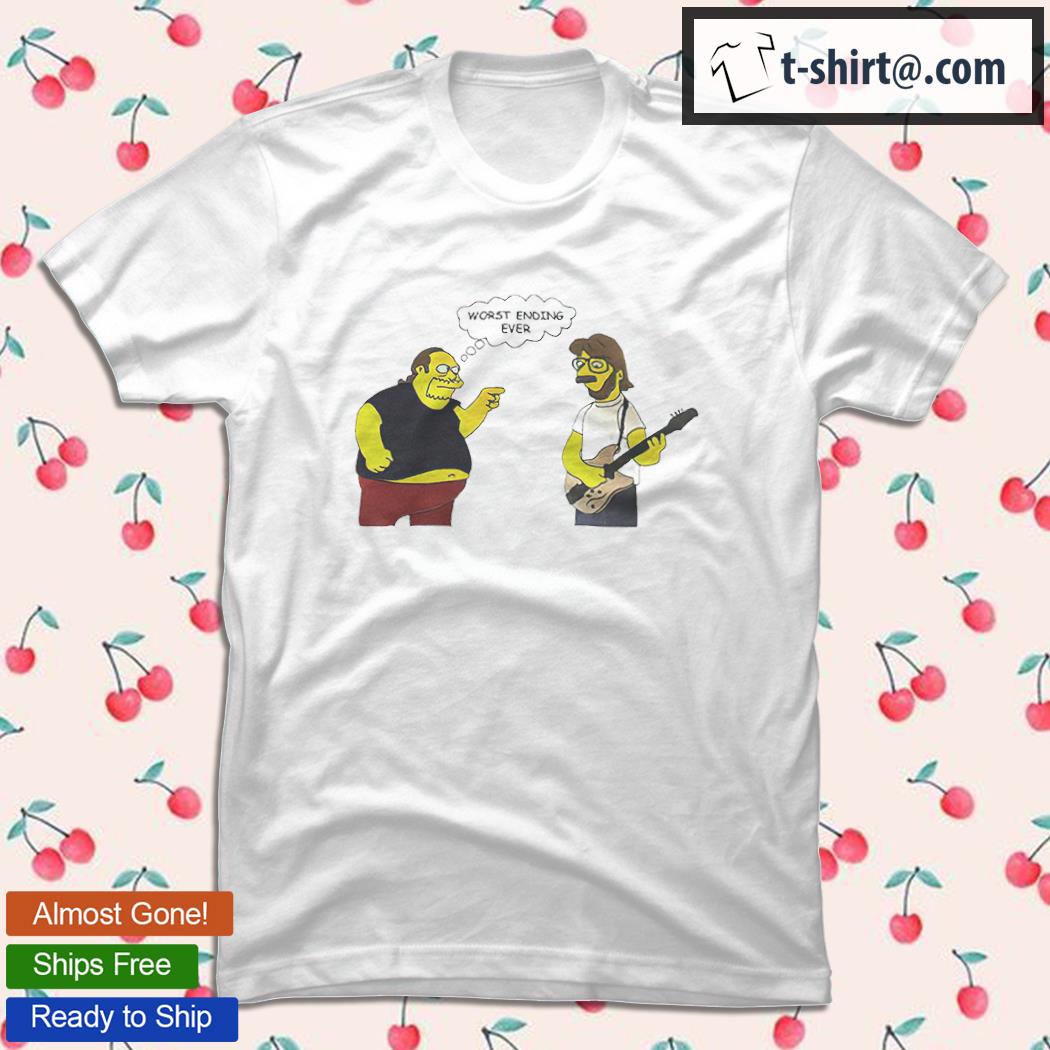 Phish Trey Anastasio The Simpsons T-shirt