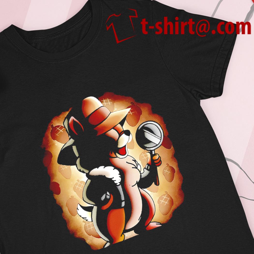 Rescue Rangers Chip best detective character T-shirt